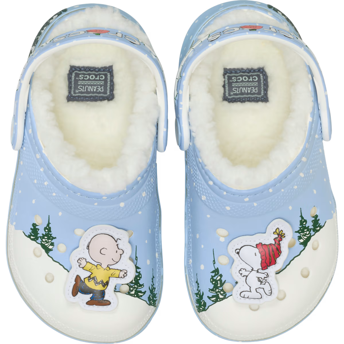 Crocs x Peanuts Holiday Classic Clog Toddler Top