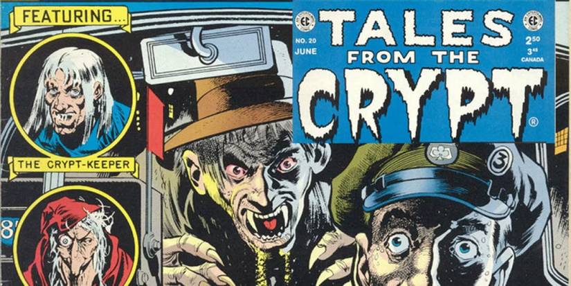 Cropped Tales From the Crypt comic cover