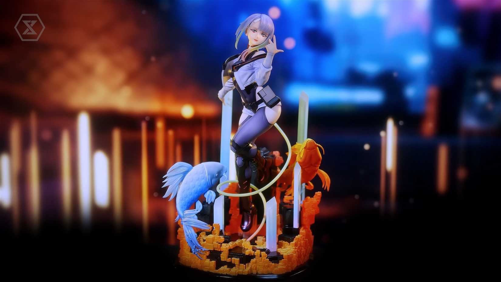 Cyberpunk Edgerunners Lucy Prime 1 Studio Statue.