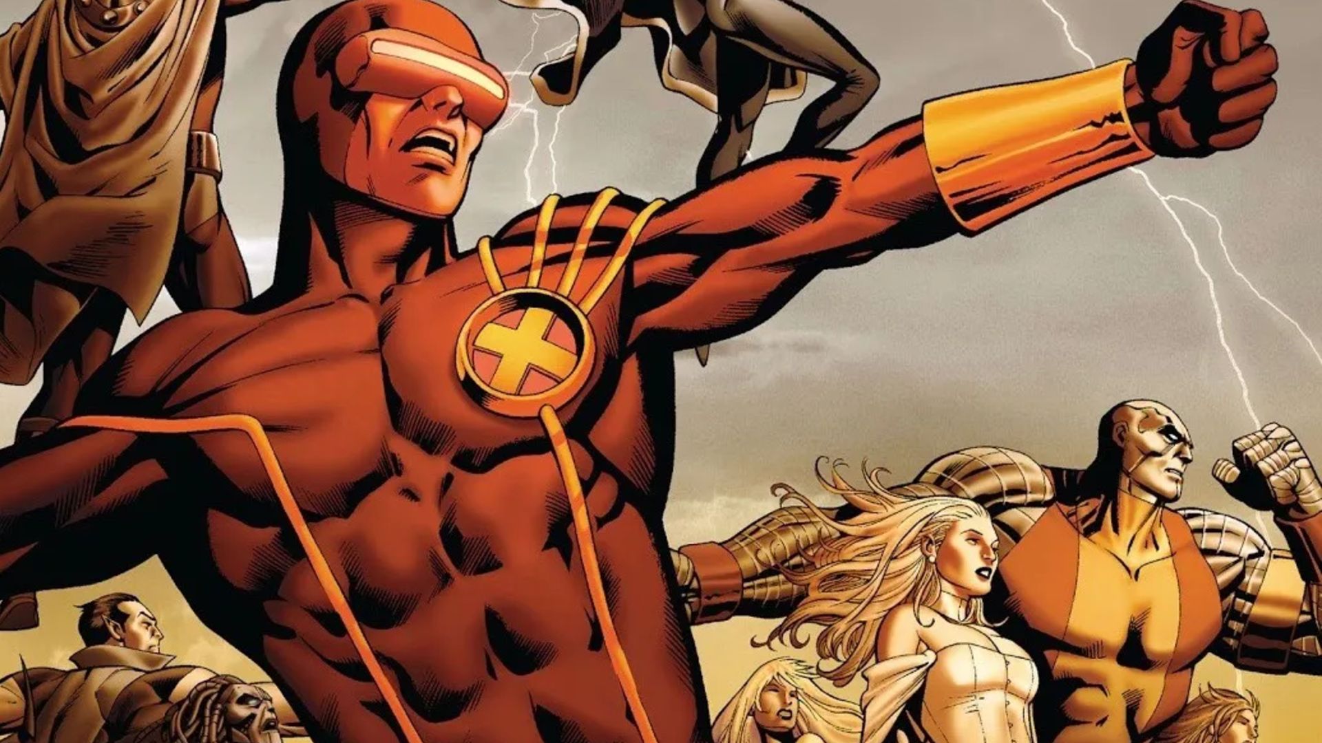 cyclops leading the x-men extinction team