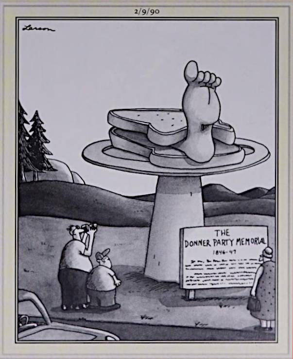 Darkest Far Side Comic Strips February 9, 1990