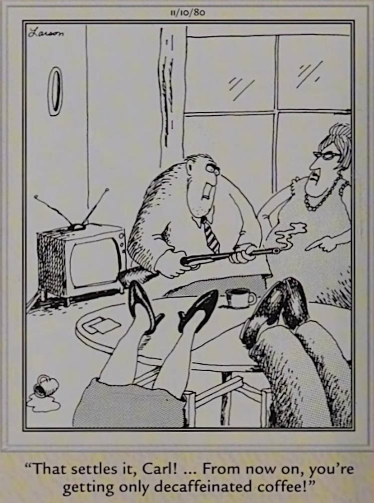 Darkest Far Side Comic Strips November 10, 1980