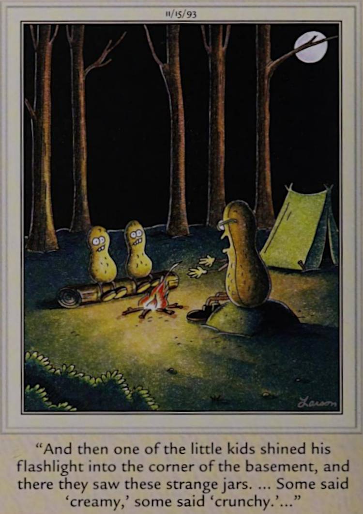 Darkest Far Side Comic Strips November 15, 1993