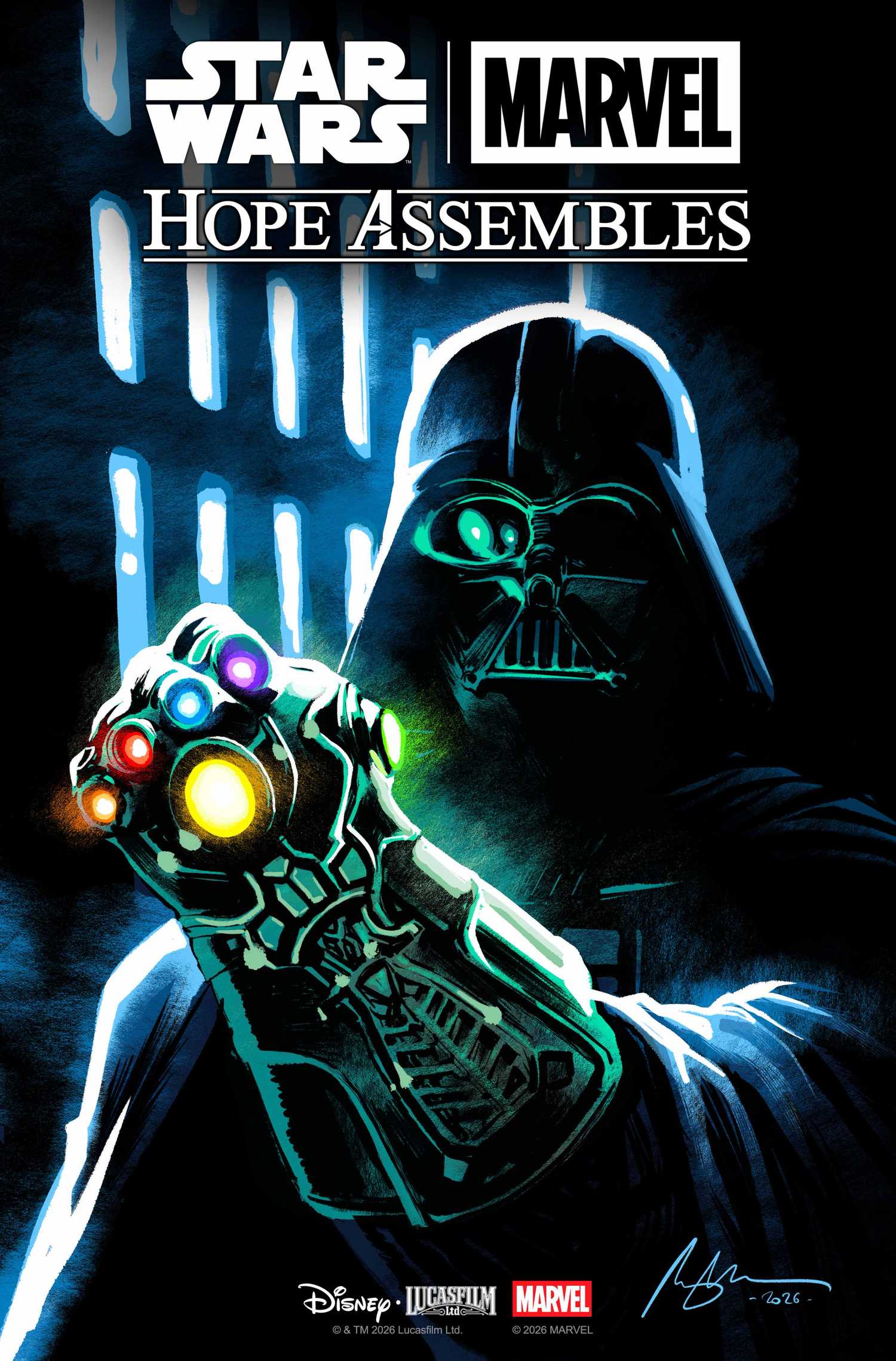 Darth Vader with Infinity Gauntlet