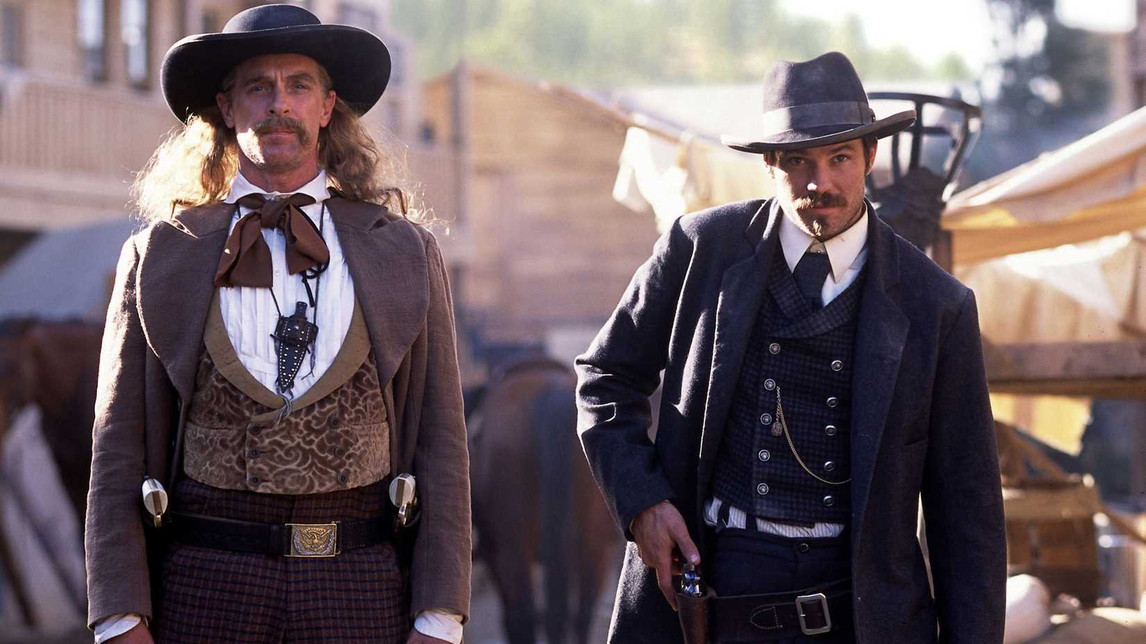 Seth Bullock and Wild Bill in Deadwood