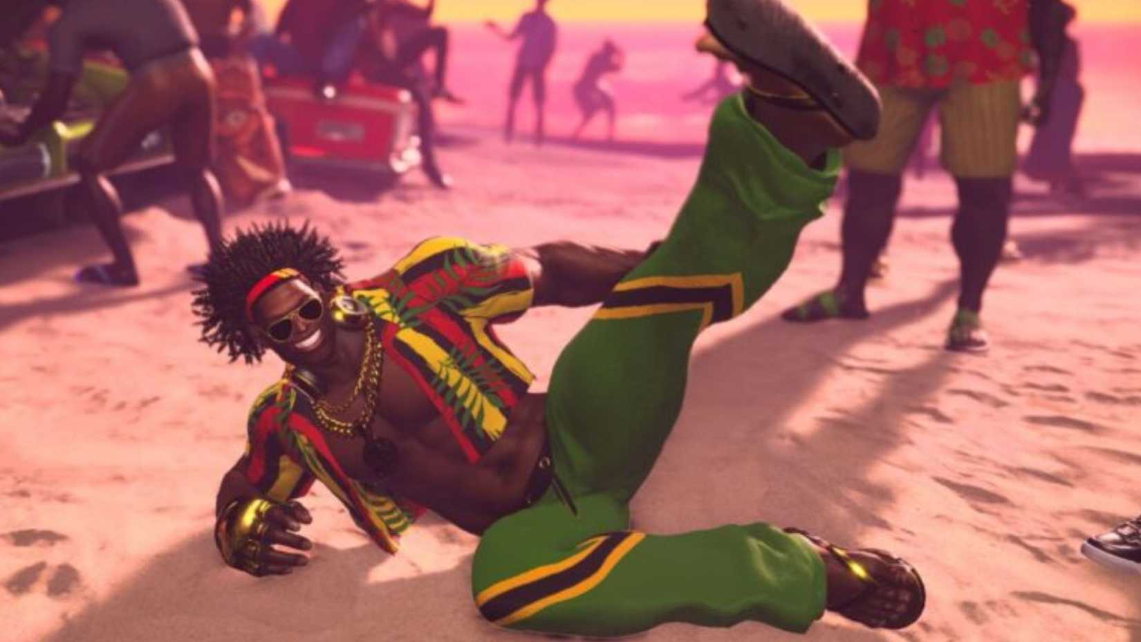Dee Jay in Street Fighter