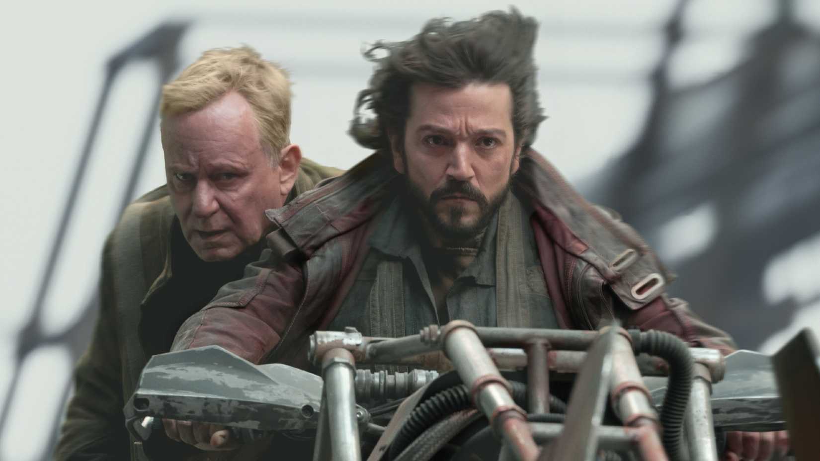 Diego Luna and Stellan Skarsgard star in Disney+'s Star Wars prequel series Andor,