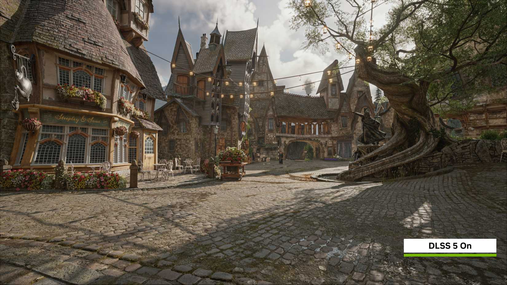 DLSS 5 Rendering Hogwarts Legacy