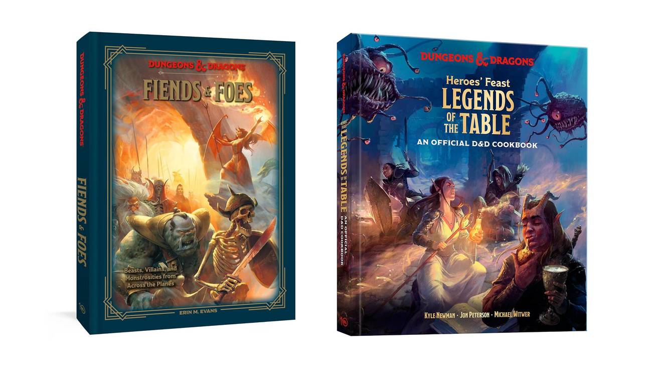 DND Books 2026 Cookbook and Friends and Foes