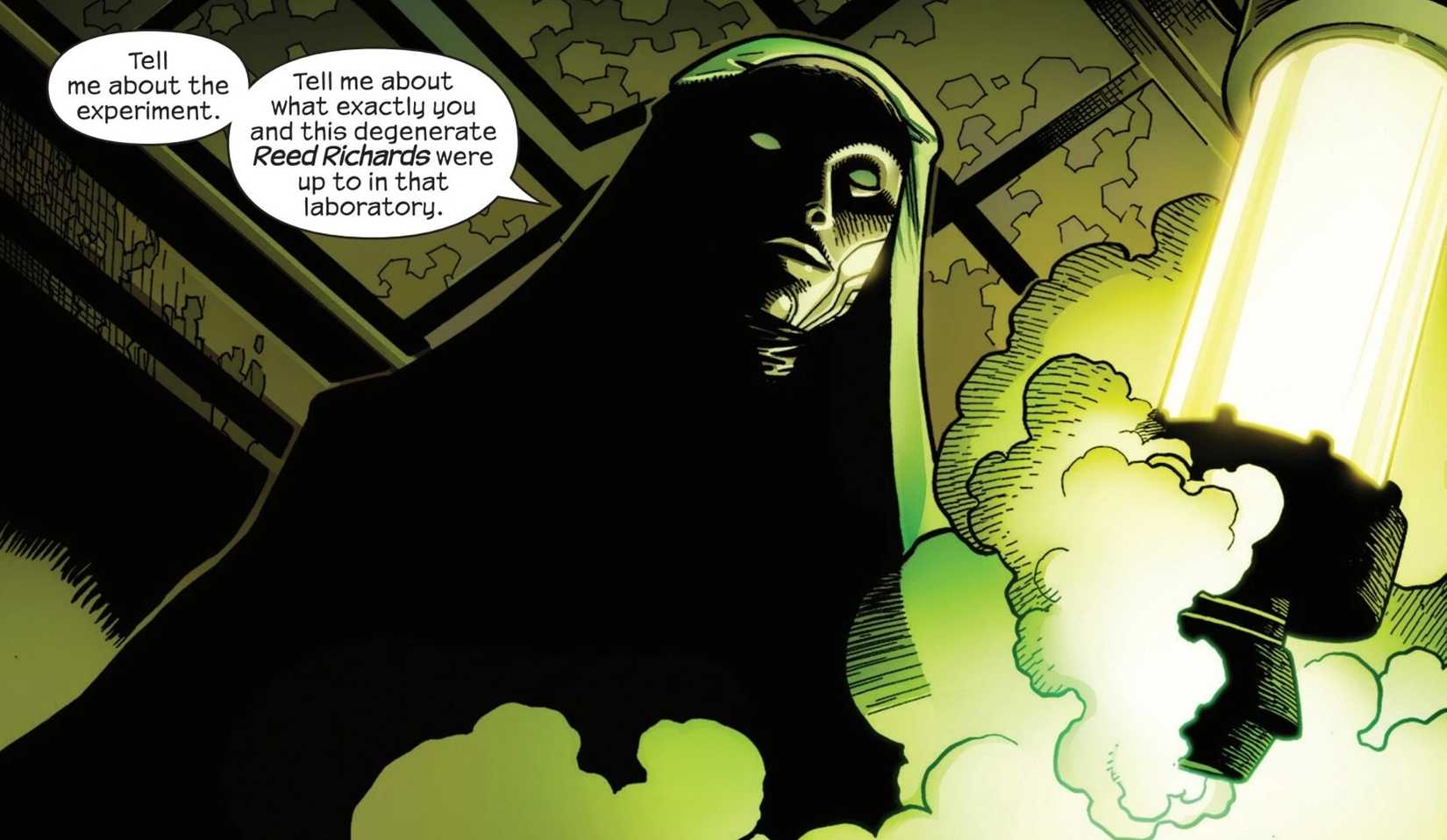 doctor doom's mom in midnight fantastic four