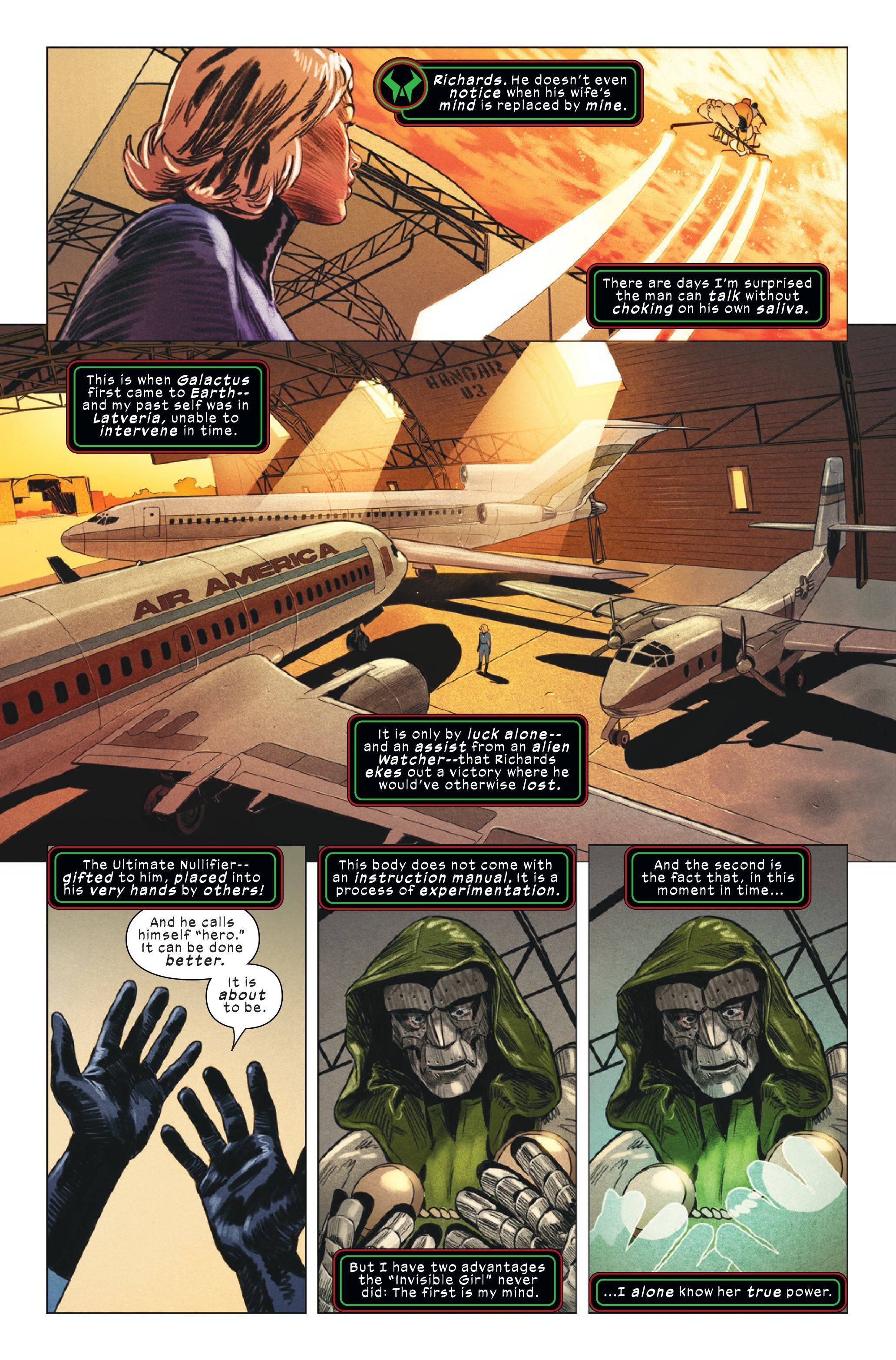 Doctor Doom Just Showed Up The Fantastic Four's Most Powerful Member