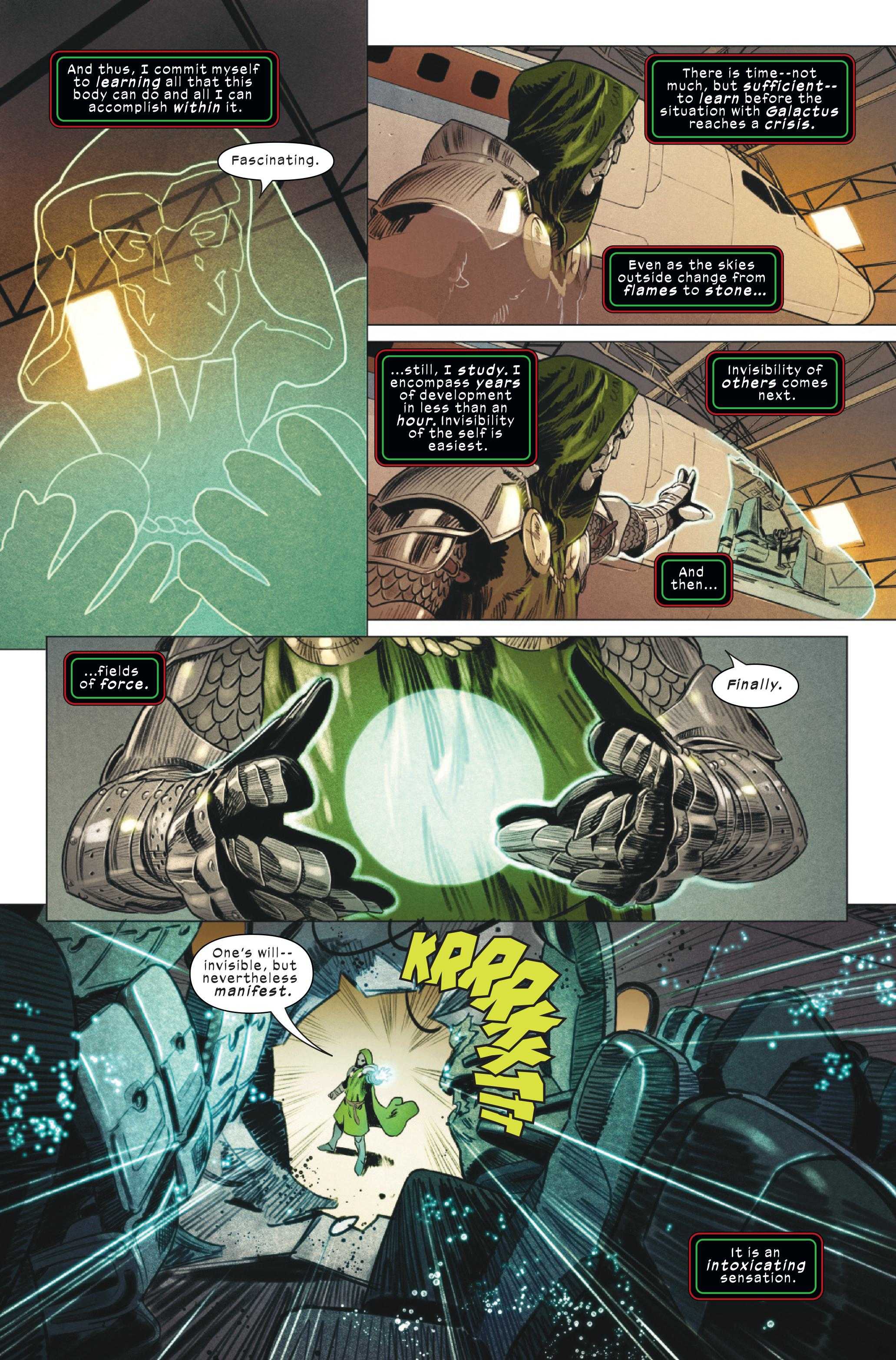 Marvel Invisible Power Doctor Doom Just Showed Up The Fantastic Four's Most Powerful Member