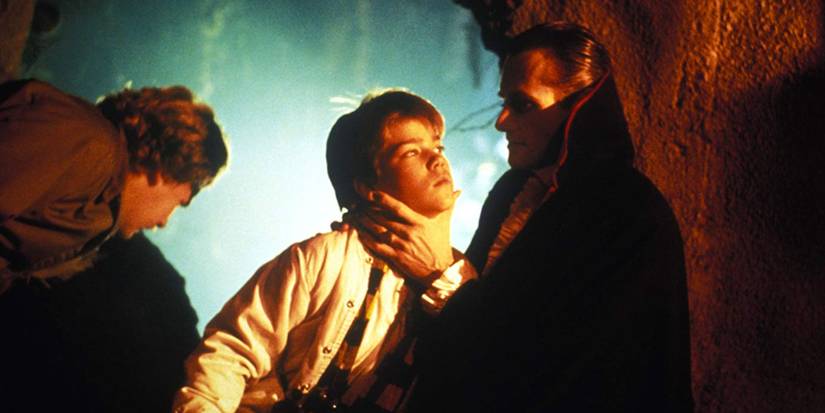 Dracula attacks a boy in The Monster Squad