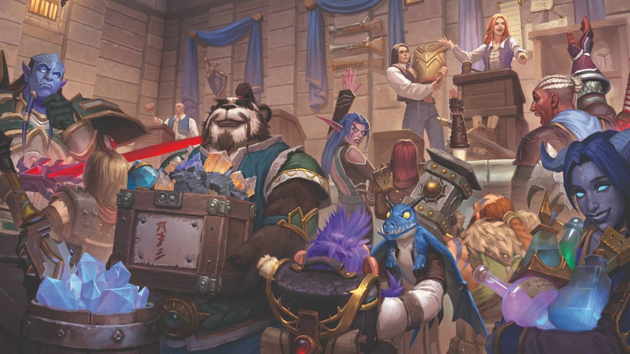 Dungeons and Dragons World of Warcraft official species art