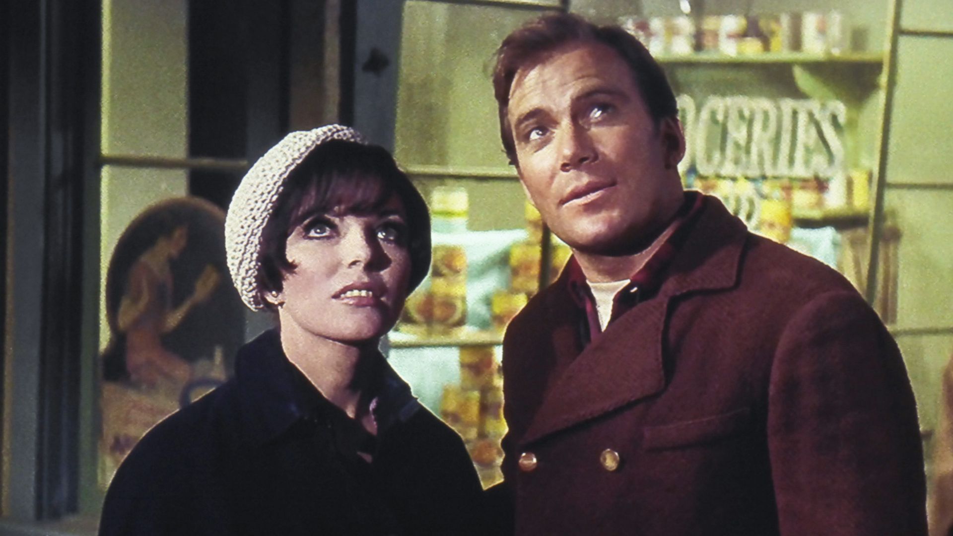 Edith Keeler and Captain Kirk