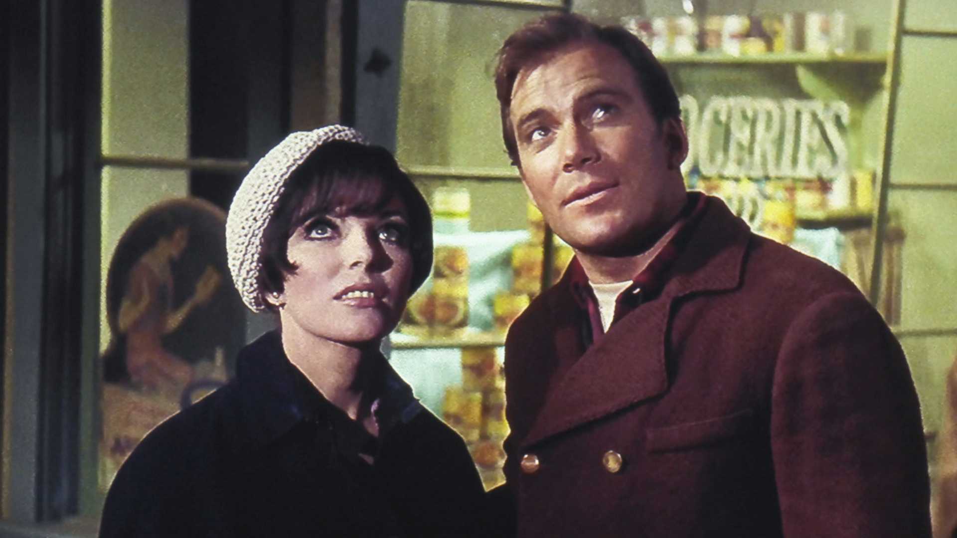 Edith Keeler and Captain Kirk