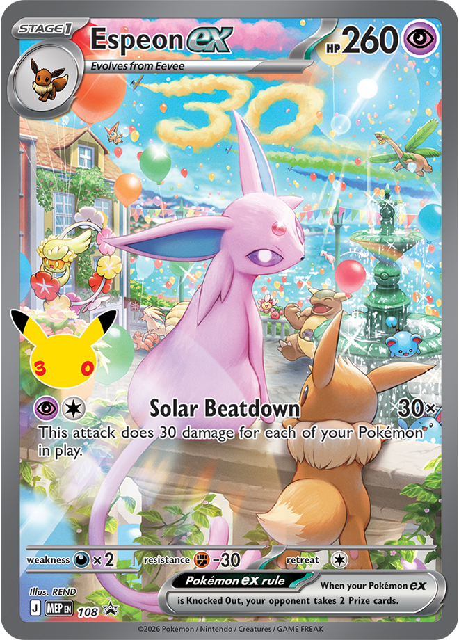 Espeon ex from Day & Night collection
