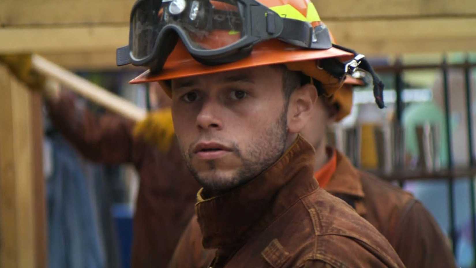 Ethan Jones Romero as Angel Perez in Fire Country season 5, episode 1