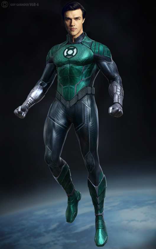 Finn Wittrock como Guy Gardner na série cancelada do Lanterna Verde
