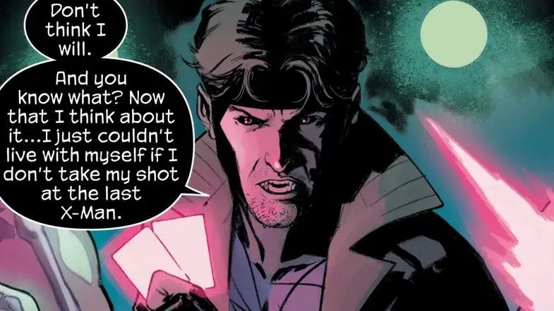 Gambit challenges mutants in Midnight X-Men #1