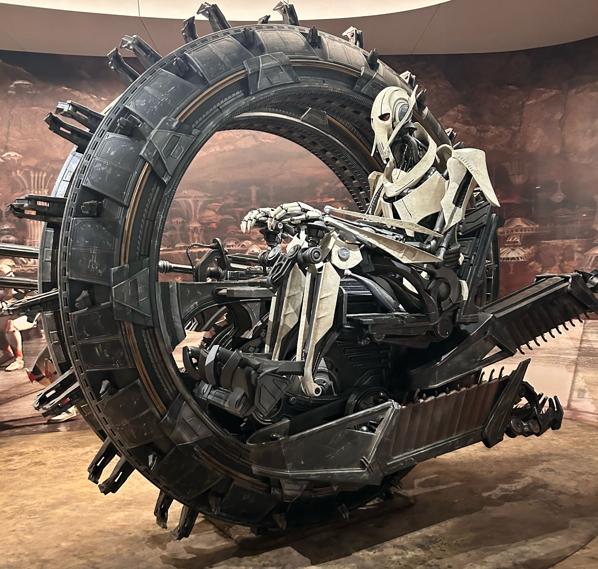 General Grievous Wheelbike At Lucas Museum of Narrative Art