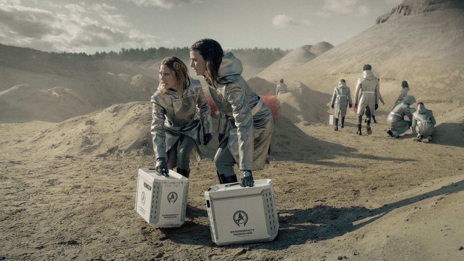 Genesis and Tarima in Starfleet Academy season 2