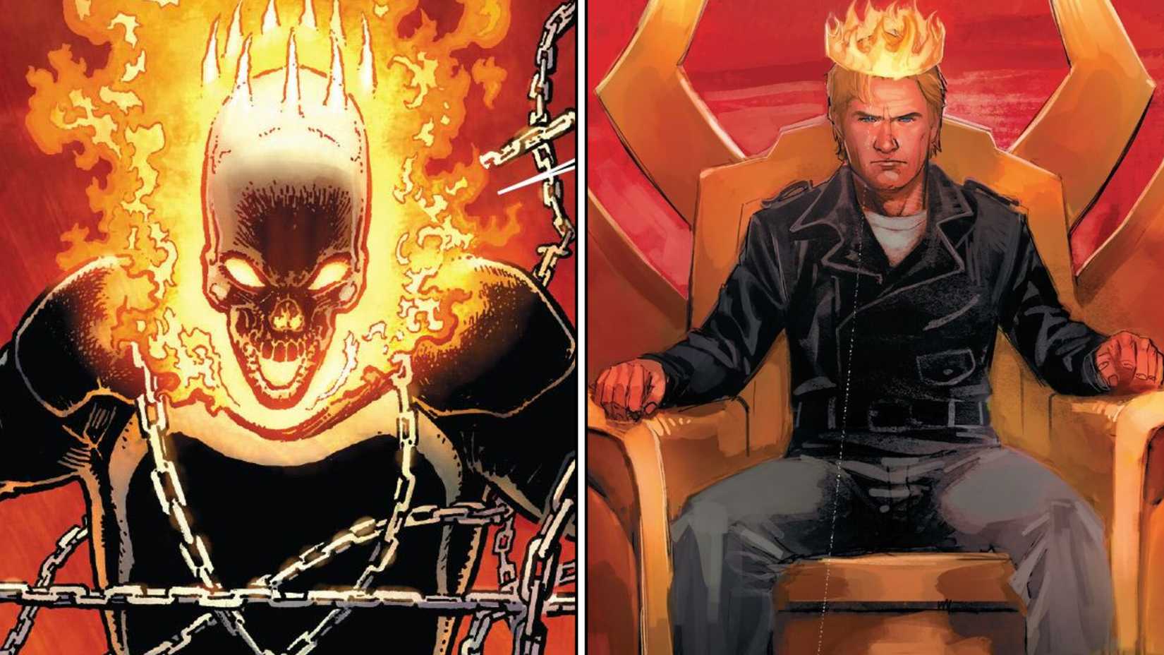ghost rider fire crown design