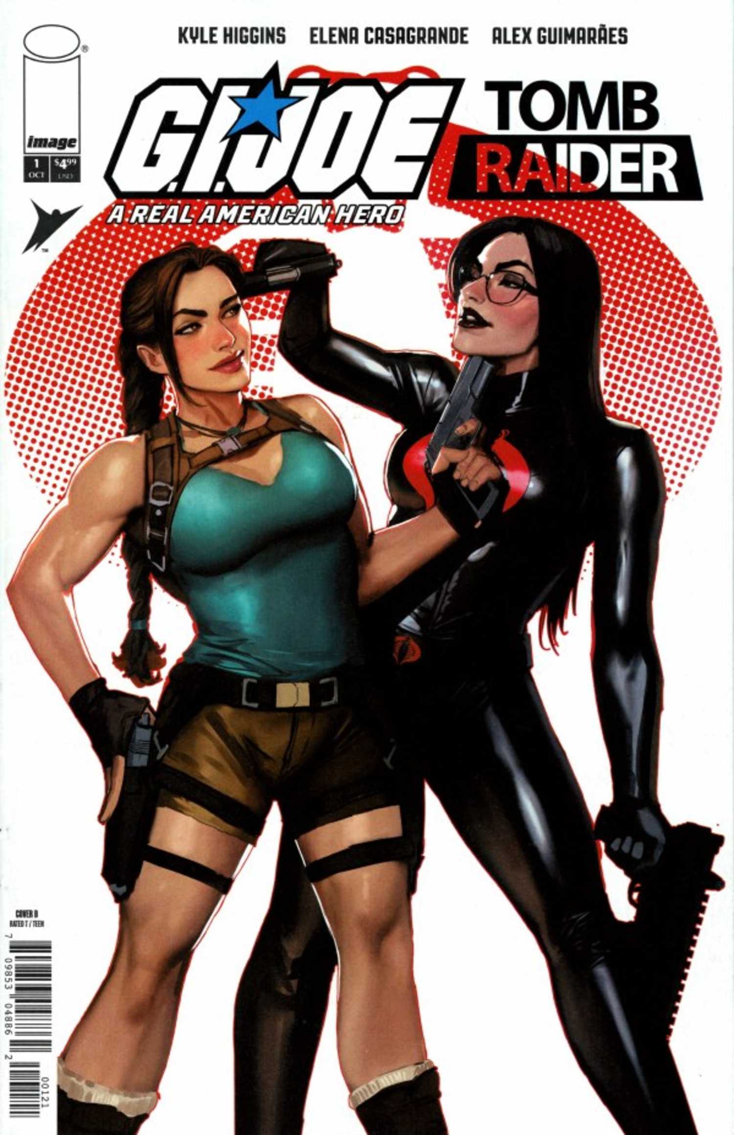 GI Joe Tomb Raider crossover variant cover