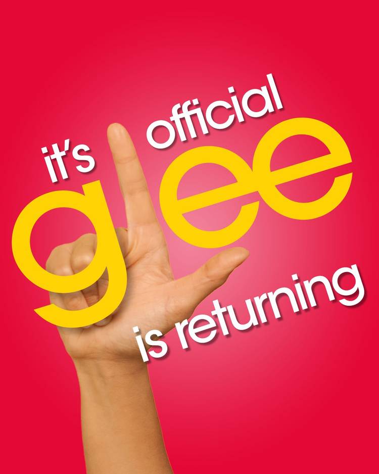 Glee Return Announcement Image