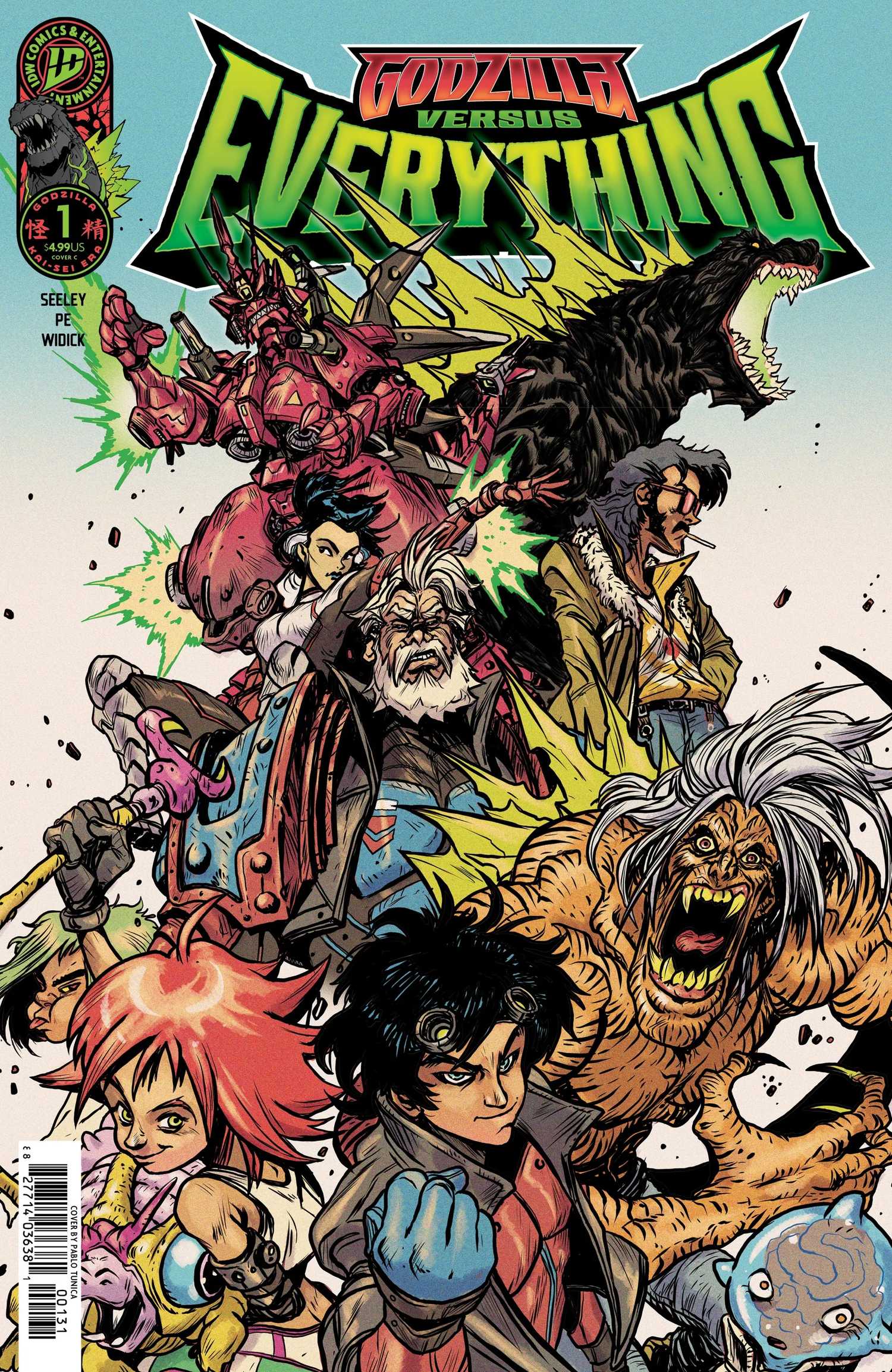 Godzilla Vs Everything COVER