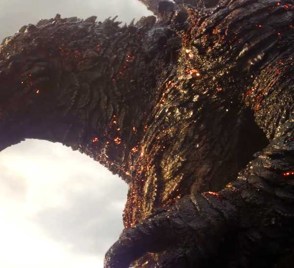 Godzilla walking in Godzilla Minus Zero