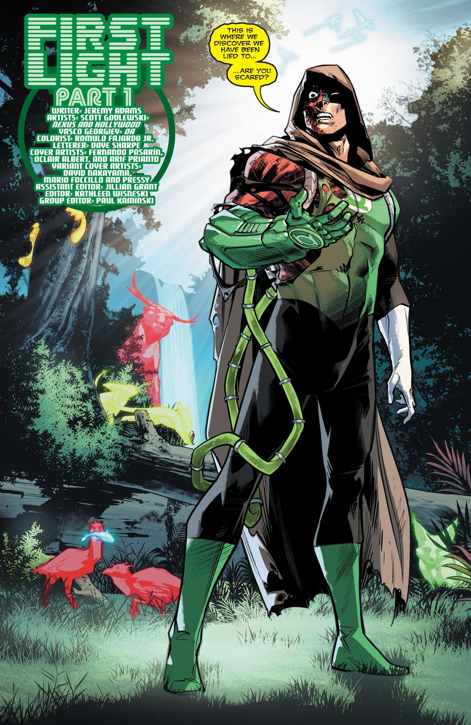 Green Lantern 40 Krona Gauntlet Design