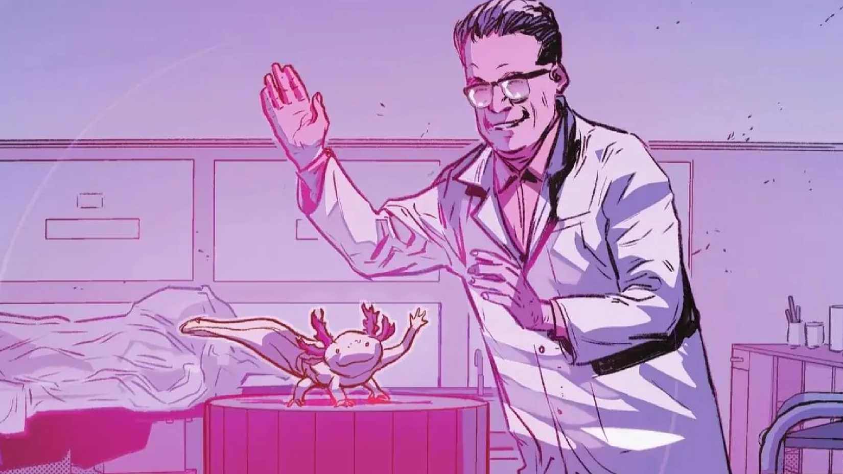 green lantern lore's happy the Axolotl