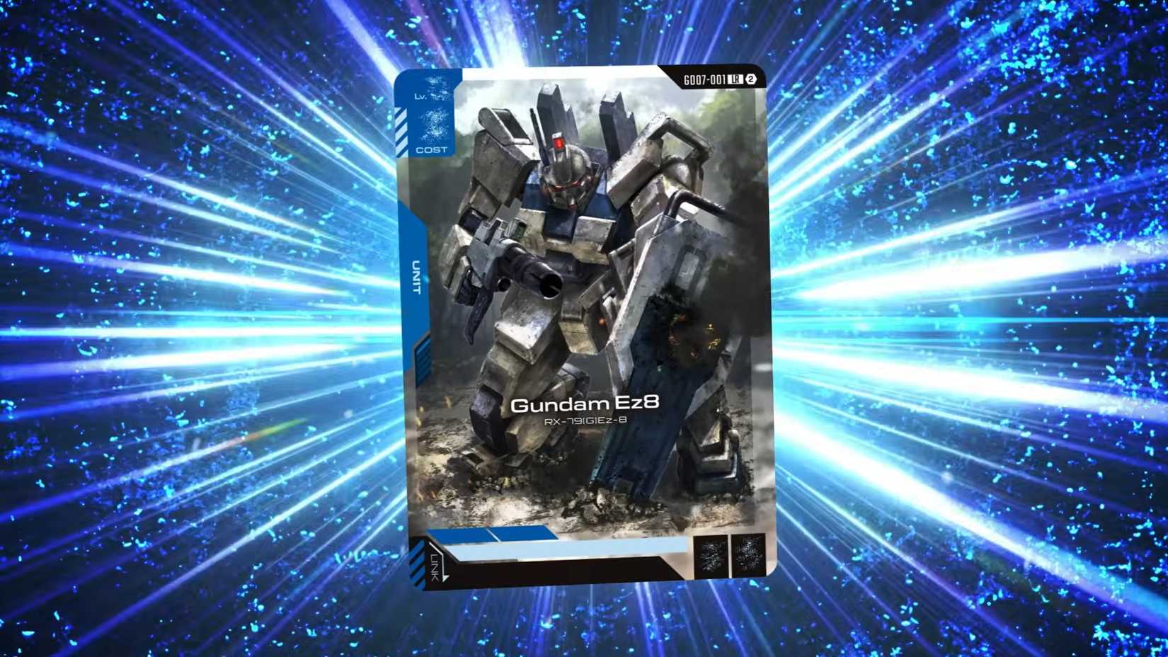 Gundam Blazing Fist card artwork