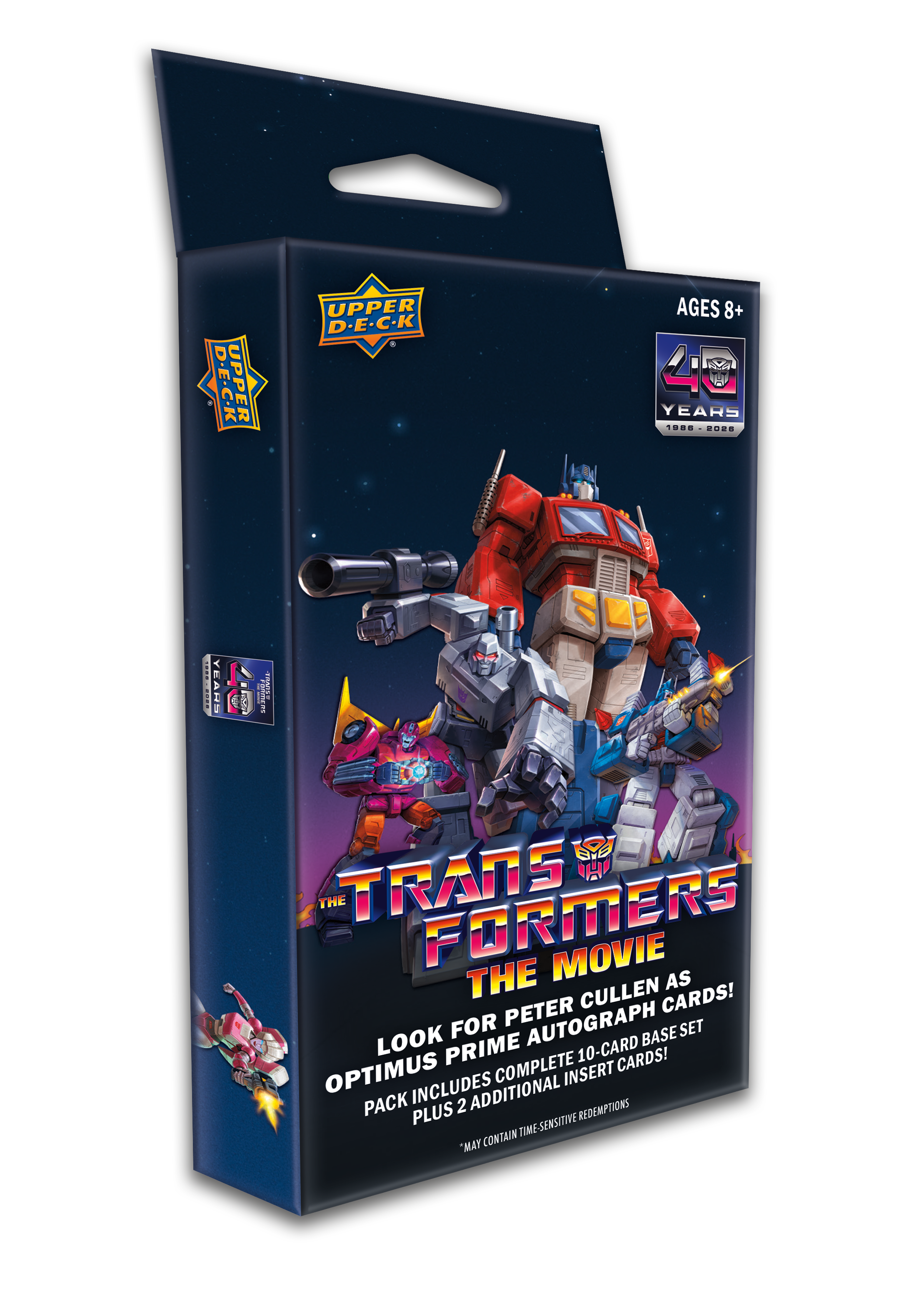 Hasbro x Upper Deck Transformers Trading Cards Box