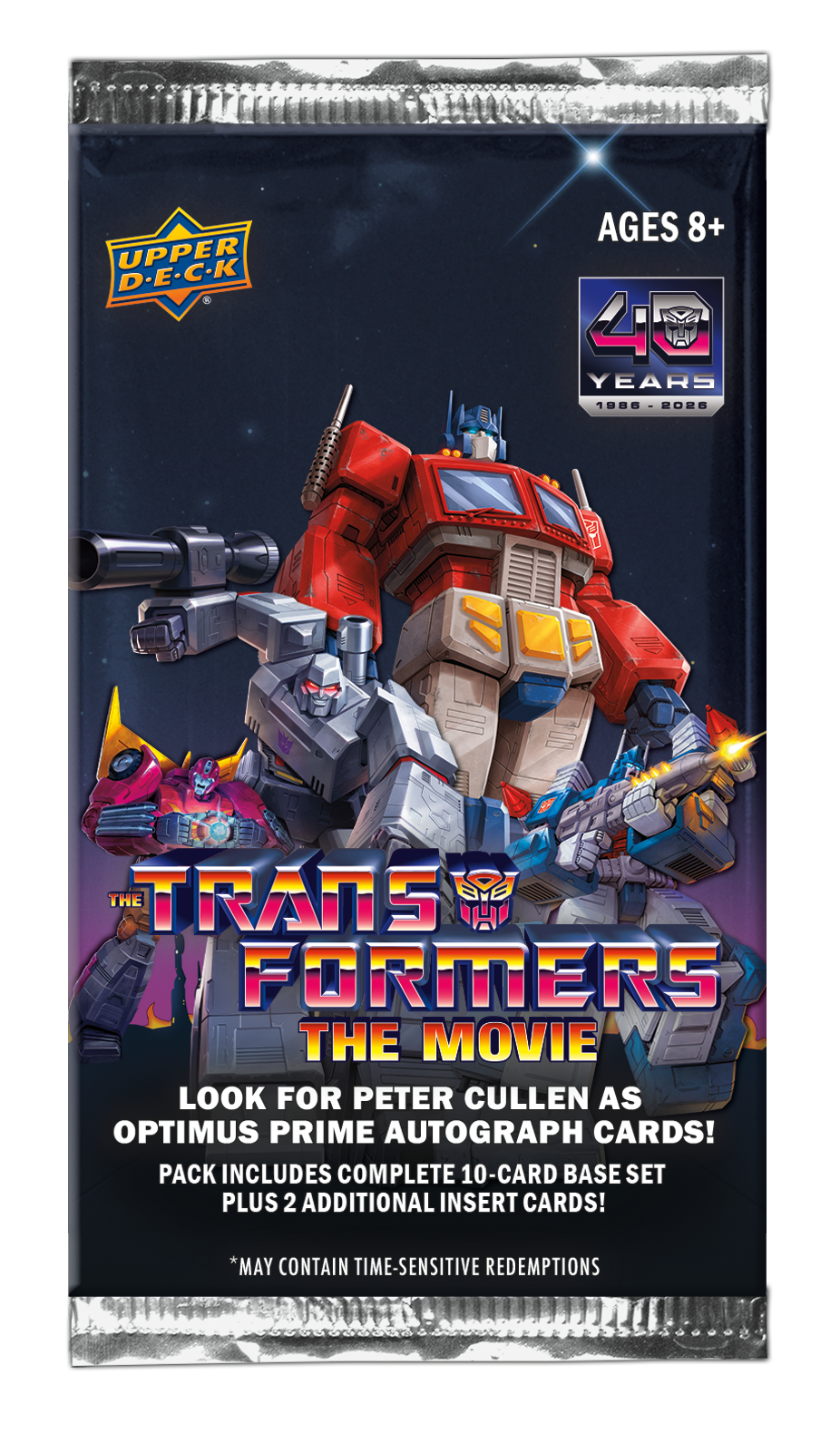 Hasbro x Upper Deck Transformers Trading Cards Foil
