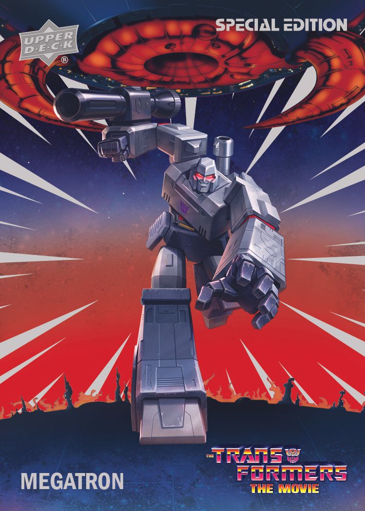 Hasbro x Upper Deck Transformers Trading Cards Megatron