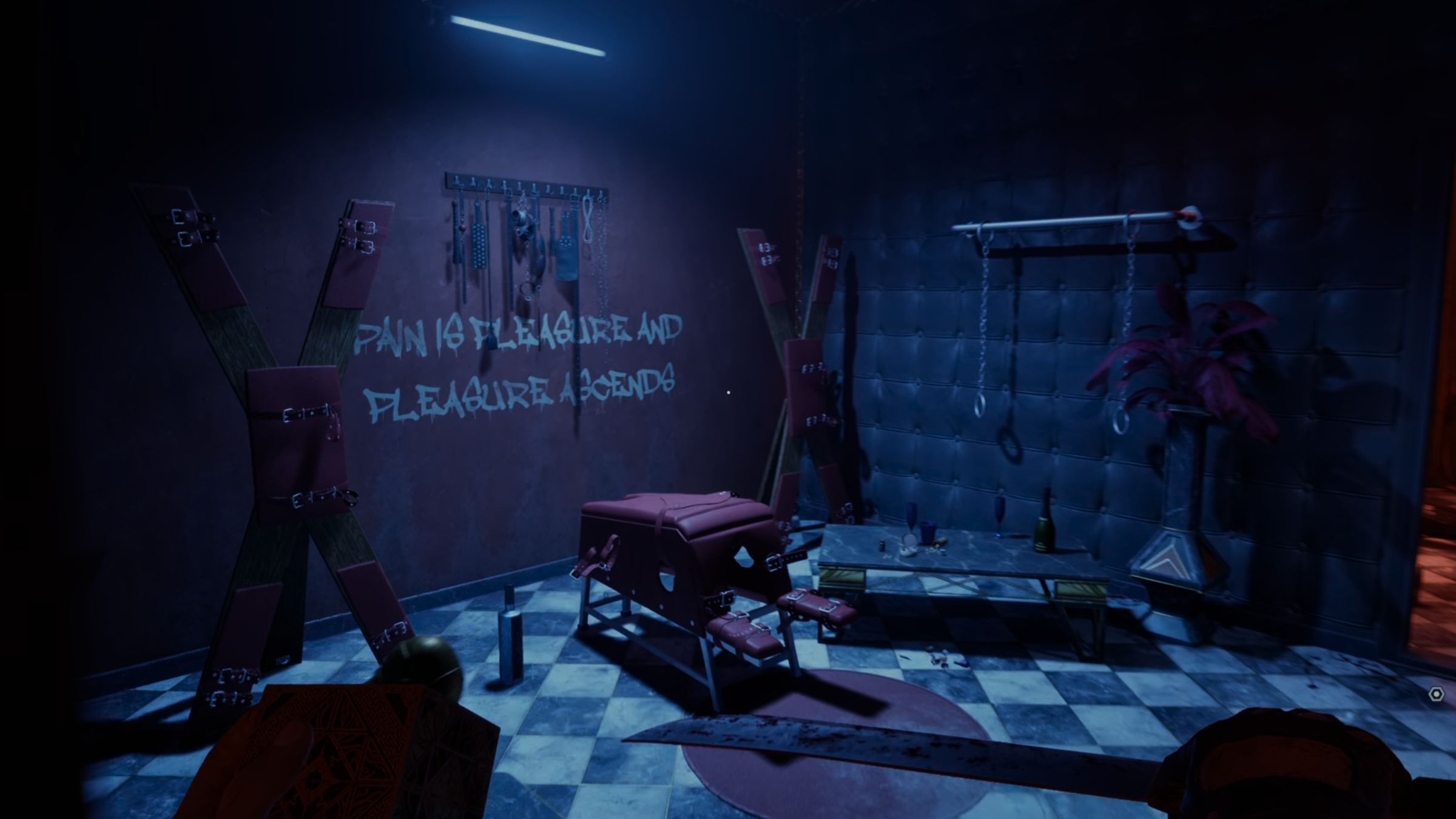 Hellraiser Revival BDSM room