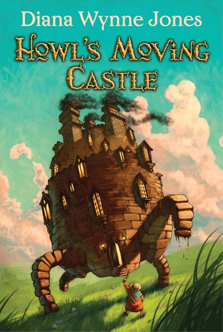 The cover of Howl's Moving Castle by Diana Wynne Jones