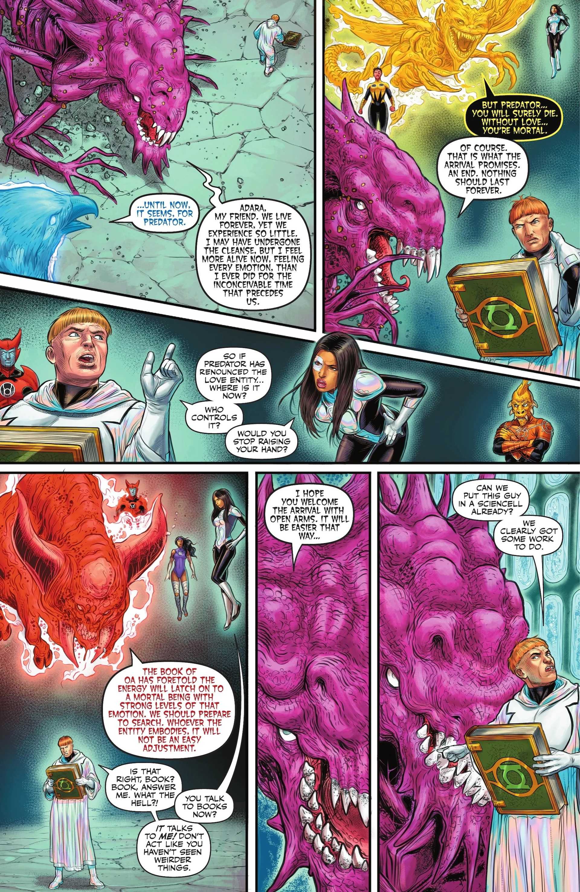 Morgan Hampton Dc Green Lantern Just Permanently Rewrote Its 'Violent Lanterns' Lore