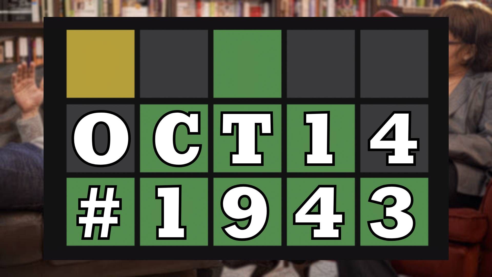 Today's Wordle Hints & Answer - October 14, 2026 (Puzzle #1943) image