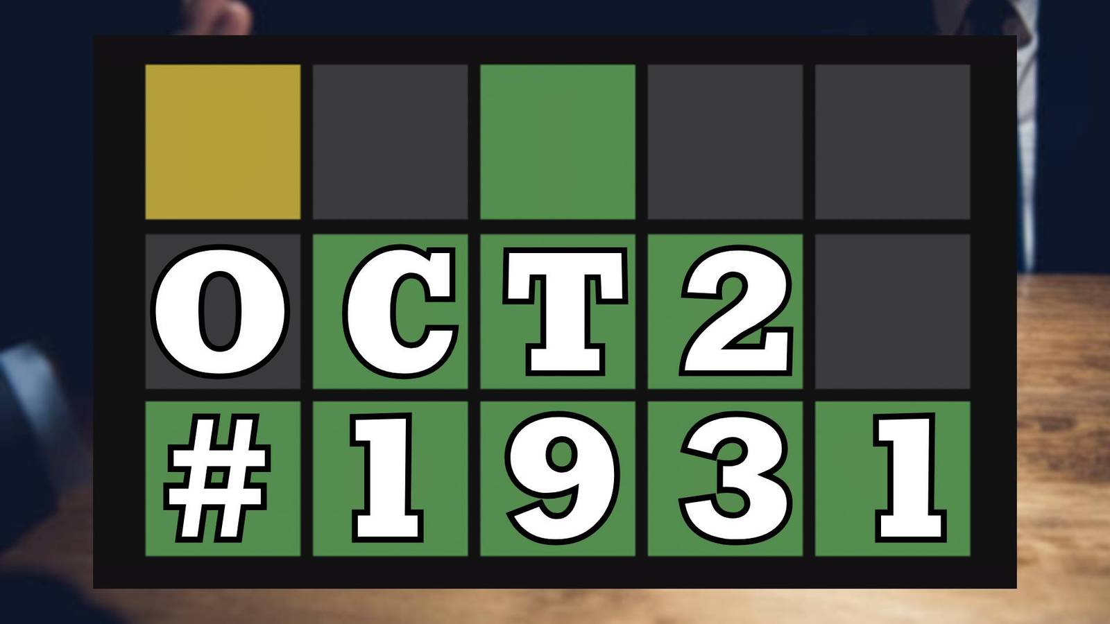 Today's Wordle Hints & Answer - October 2, 2026 (Puzzle #1931)
