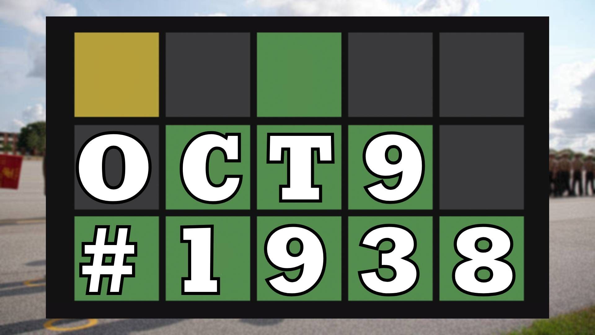 Today's Wordle Hints & Answer - October 9, 2026 (Puzzle #1938)