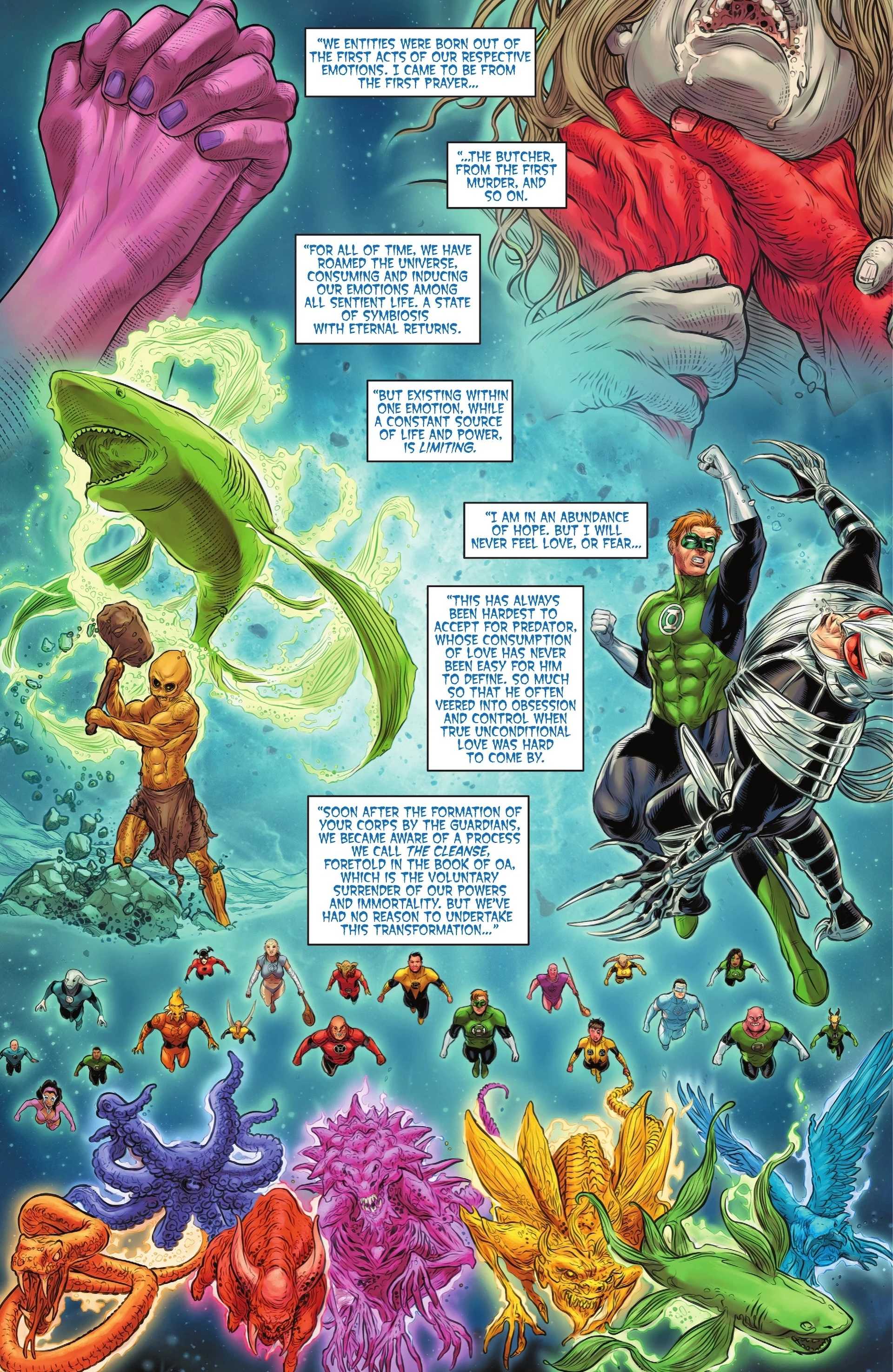 Morgan Hampton Dc Green Lantern Just Permanently Rewrote Its 'Violent Lanterns' Lore