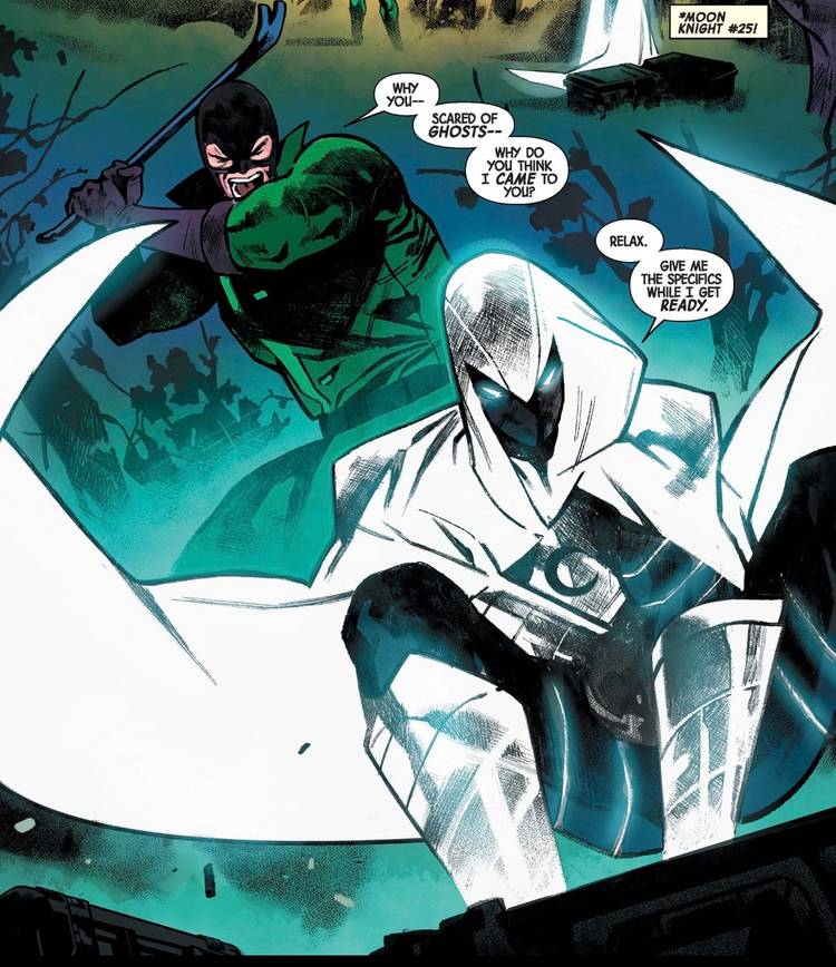 Moon Knight: Fist Of Khonshu No. 12, art by Domenico Carbone