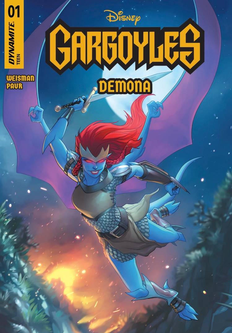Gargoyles: Demona No. 1, art by Meghan Hetrick