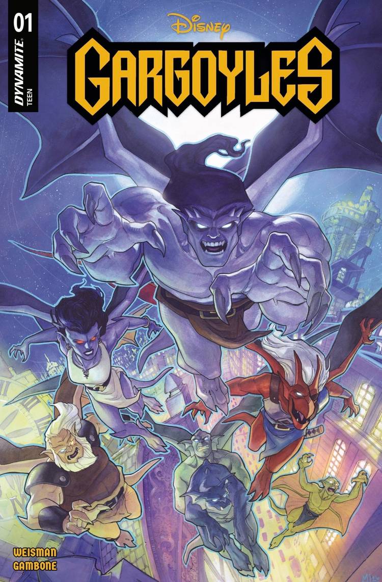 Gargoyles No. 1, art by Meghan Hetrick