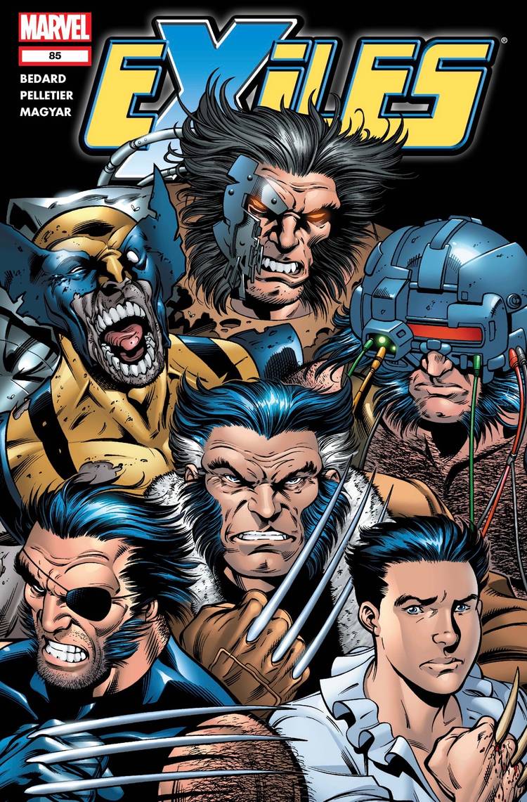 Exiles No. 85, art by Paul Pelletier