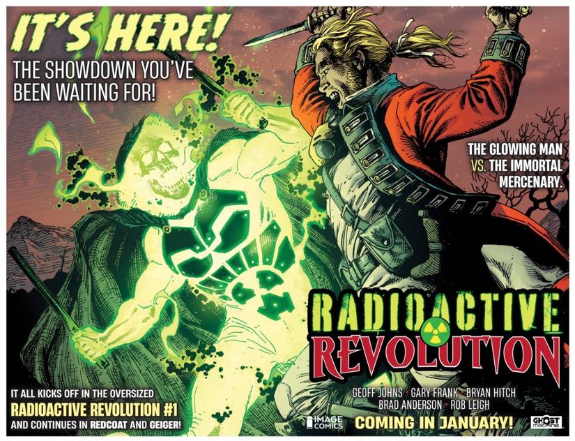 Image Comics Radiactive Revolution, Geiger and Redcoat