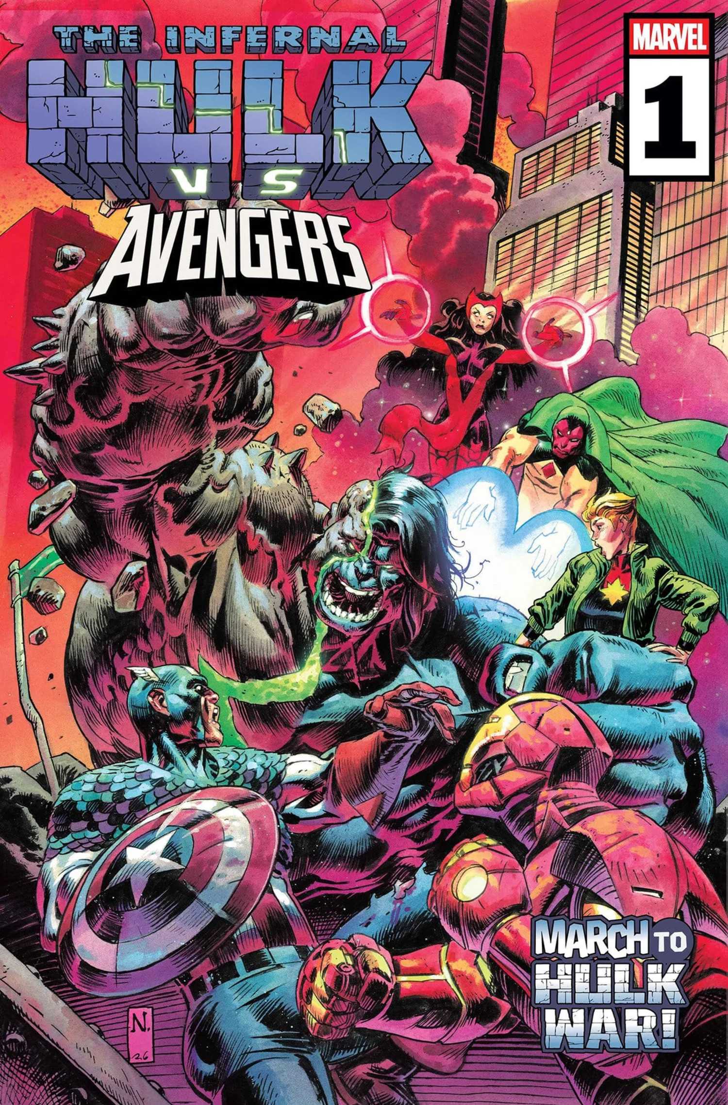infernal hulk vs the avengers